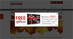 Desktop Screenshot of creativecookware.com